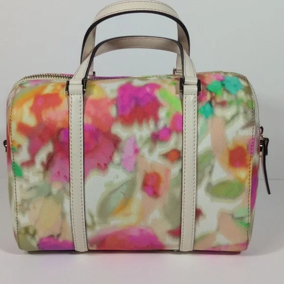 Kate Spade Grant Street Grainy Mini Cassie Giverny Floral Bag - Picture 4 of 14